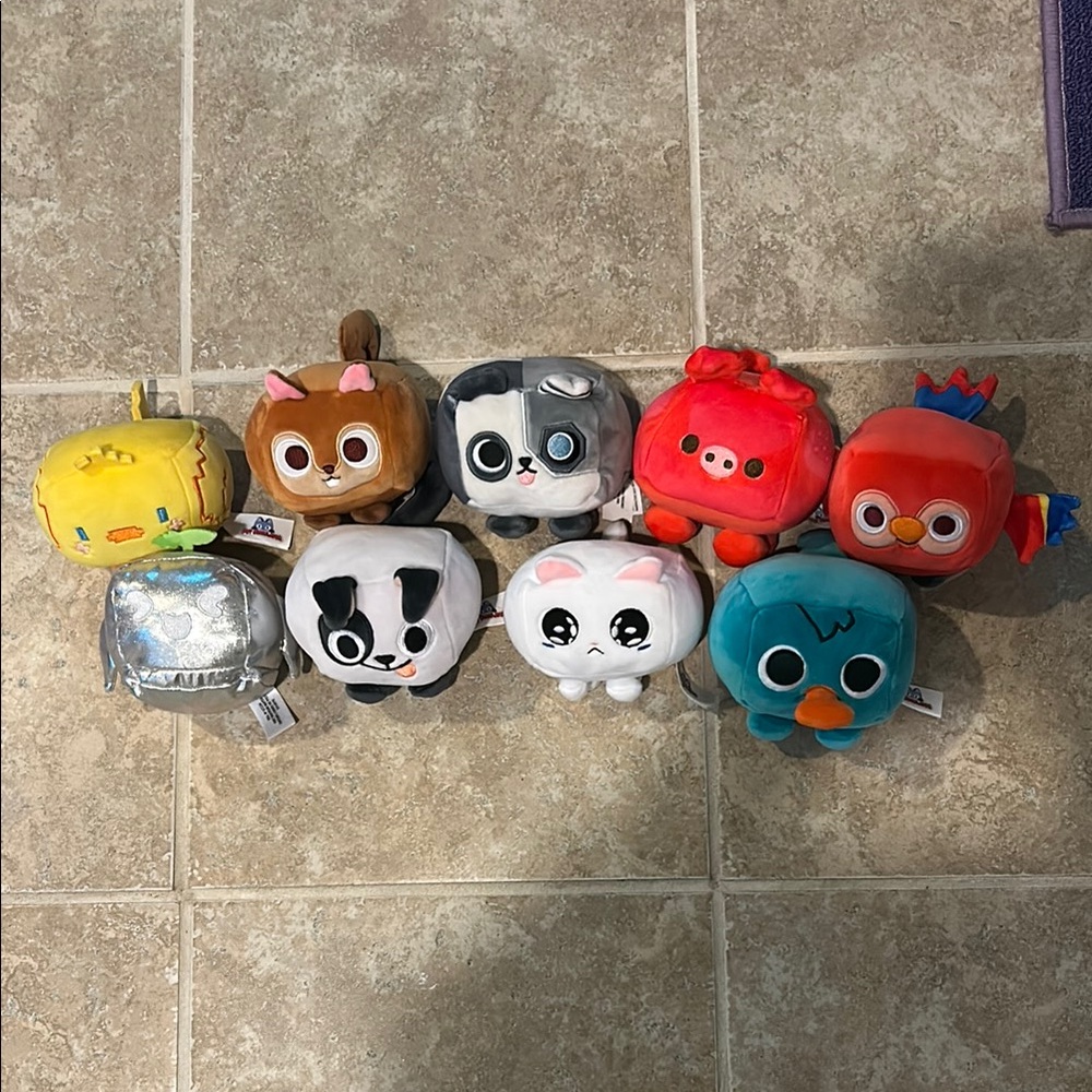 Yellow and Brown Stuffed Animal Toys